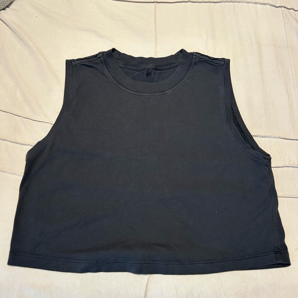 Black Sleeveless lululemon muscle tank
